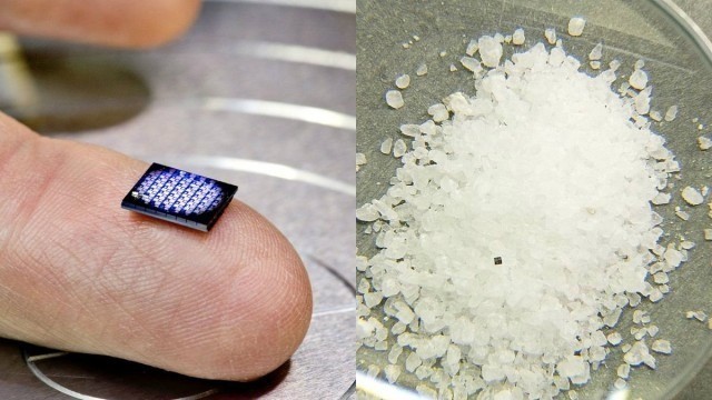 IBM推出世界最小电脑 比颗粒盐还袖珍