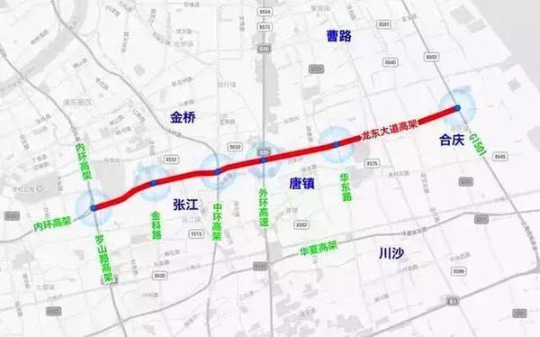 一锤定音!浦东穿过张江、唐镇的龙东大道将变双层了