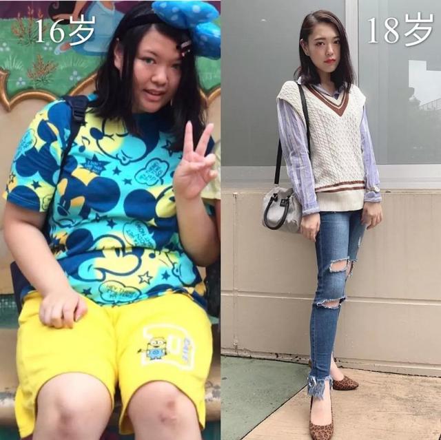 日本160cm妹子怒减132斤后犹如换头：卧槽美女你谁啊？