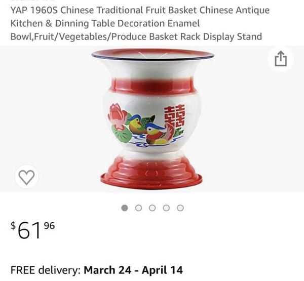 中国痰盂在国外被当做果篮?还要卖到60多美元?