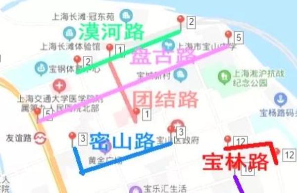 地图来啦!上海今年新增的22条林荫道正式命名(附10大林荫片区位置图)