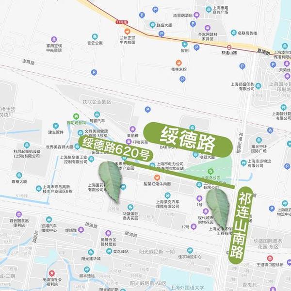 地图来啦!上海今年新增的22条林荫道正式命名(附10大林荫片区位置图)