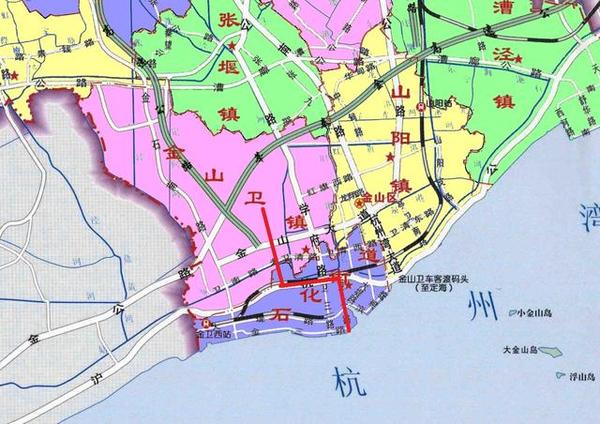上海金山石化地区发展变迁:从卫星城核心,变成不属于金山城区