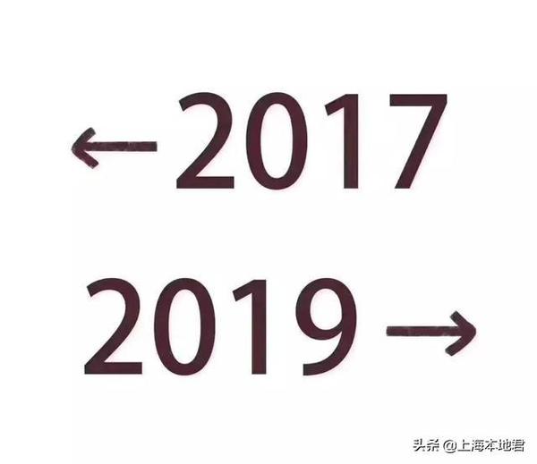 上海的2017-2019，变化太大了
