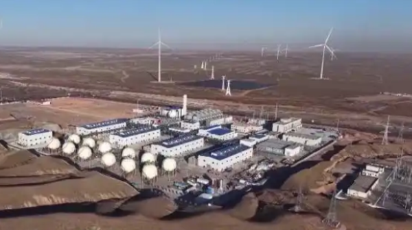 自主研发!全球首台30兆瓦级纯氢燃气轮机投运