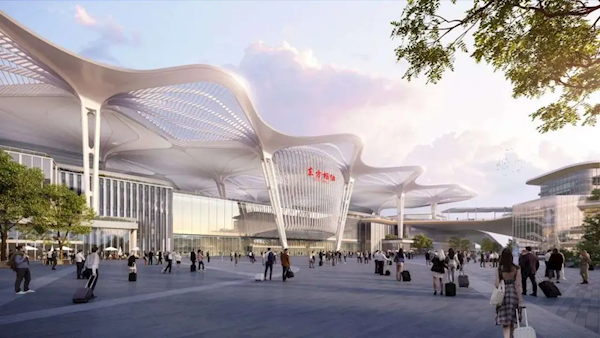 东方枢纽上海东站雏形已现！首次引入航空模块 对标国际最好水平